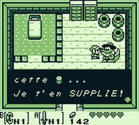 une photo d'Ã©cran de The Legend of Zelda - Link s Awakening sur Nintendo Game Boy